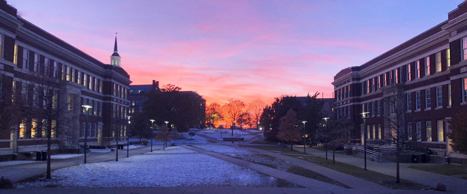 Seth Tumlin | UC Baldwin Quad Sunset